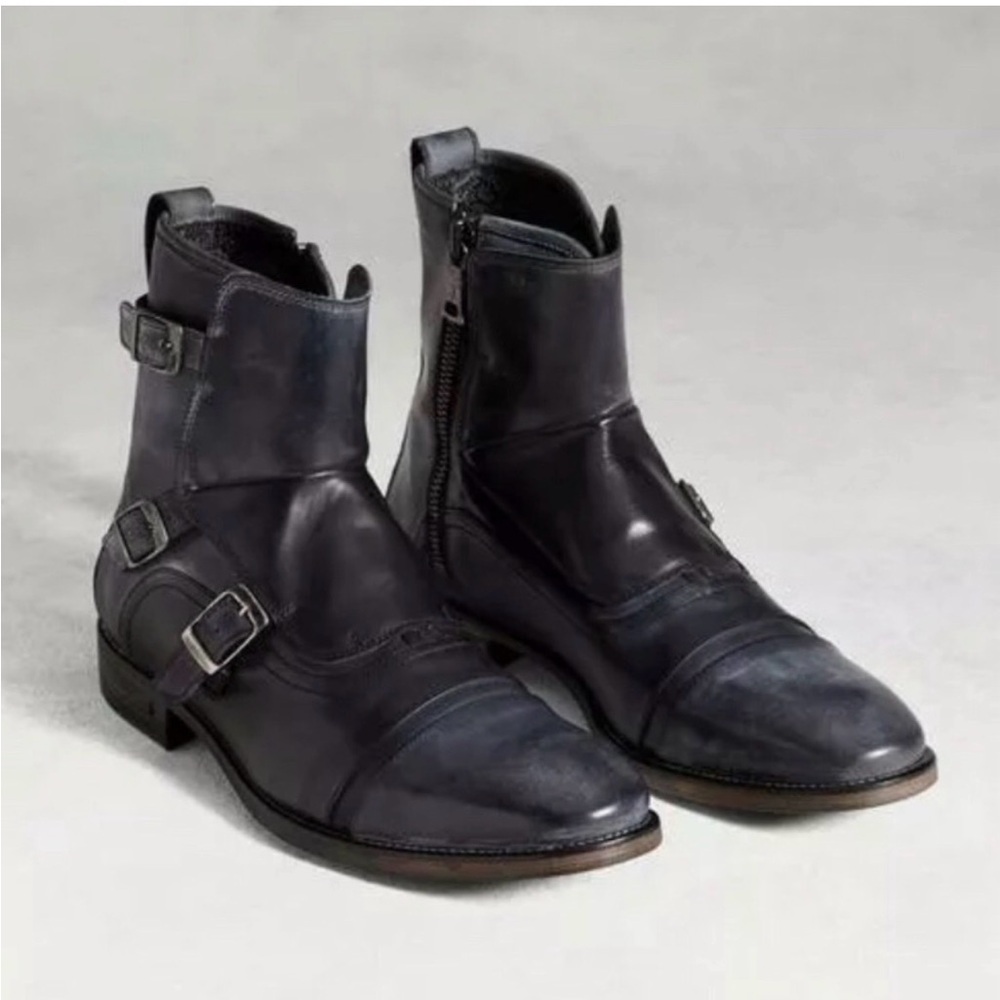 John Varvatos Collection Fleetwood Triple Monk Boot
Size 11 - Picture 3 of 14